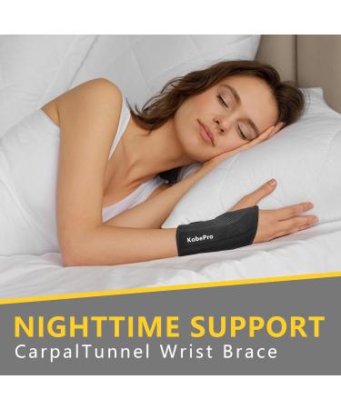 Adjustable Wrist Brace for Carpal Tunnel & Arthritis Relief - Support & Compression for Injuries | Right Hand Large/X-Large - Buy Online on GoSupps.com