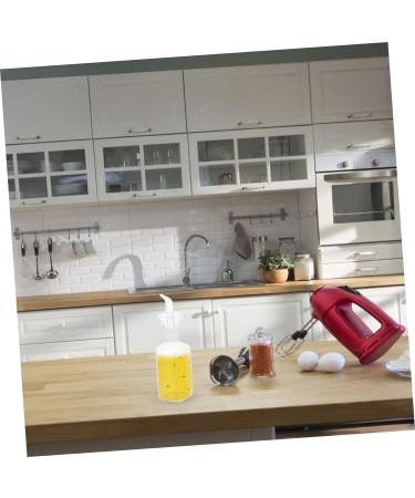 Zerodeko 1pc Glass Oil Bottle Soy Sauce Glass Olive Oil Bottle Oil Vinegar Jar Salad Oil Dispenser Household Oil Bottle Kitchen Glass Seasoning Bottle Liquid Oil Filter Pot Simple 26X5.8CM Transparent - Buy Online on GoSupps.com
