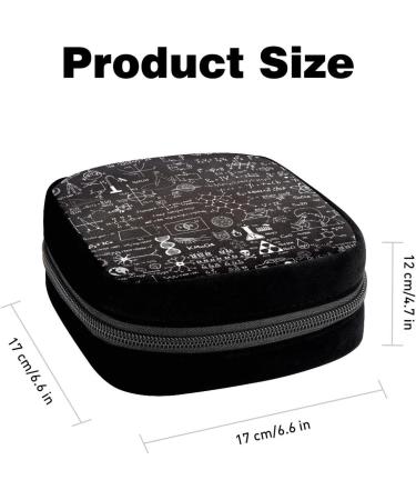 GIAPB Period Bag - Sanitary Napkin Storage & Makeup Pouch - Color5416 - Buy Online on GoSupps.com