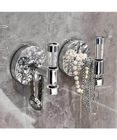 Geteawily Headband Holder Stand | Acrylic Wall Hooks Hair Ties & Scrunchy Storage | Adhesive Hairband Tie Holder Wall Hooks for Women Girl Headband Bracelet - Buy Online on GoSupps.com