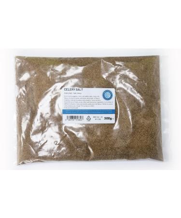 Entirely Ingredients - Celery Salt - Food Grade - 500g - Perfect for adding to cusine and cocktails.