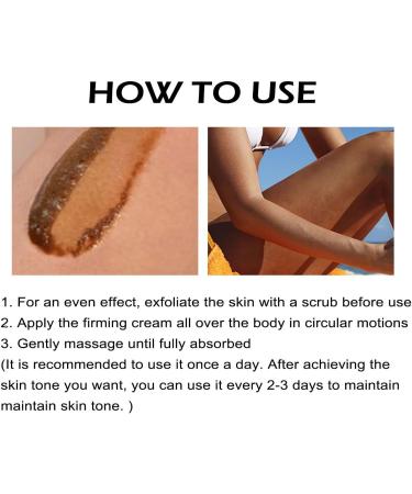 Self Tanning Lotion Gradual Tan Moisturiser - Tanning Accelerator Self Tanning Firming Cream with Gradual Fake Tan with Hyaluronic Acid - Everyday Fake Tan Face Cream Natural Skin Care - Buy Online on GoSupps.com
