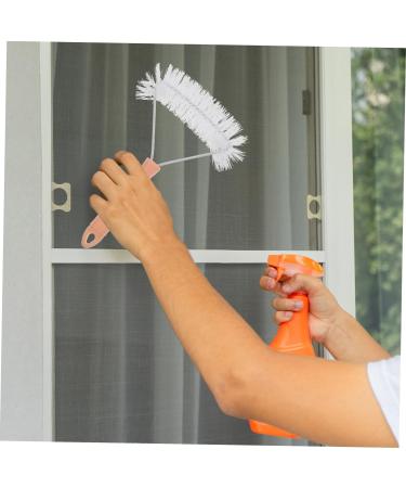 Cabilock 2pcs Screen Cleaner Cleaning Brush Window Washer Brush Window Screen Cleaning Tool Outside Window Cleaner House Cleaning Kit Manual Window Screening Suite Plastic - Buy Online on GoSupps.com