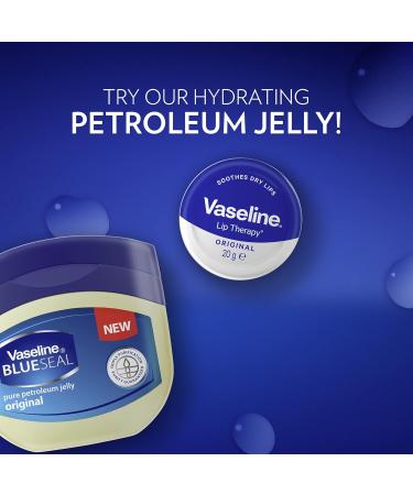 Vaseline Lip Therapy Lip Balm Tin 20g | Original Lip Moisturizer for Very Dry Lips | Pack of 12 - International Shipping Available - Buy Online on GoSupps.com