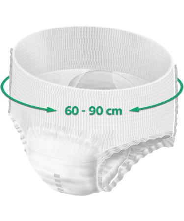 Molicare Premium Mobile Disposable Pants for Men & Women | 6 Drops Size S (60-90 cm) | 112 Pieces - Discreet Incontinence Protection - Buy Online on GoSupps.com