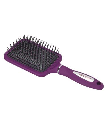Revlon Straight & Smooth Berry Paddle Hair Brush - Get Frizz-Free, Sleek Hair - Buy Online on GoSupps.com