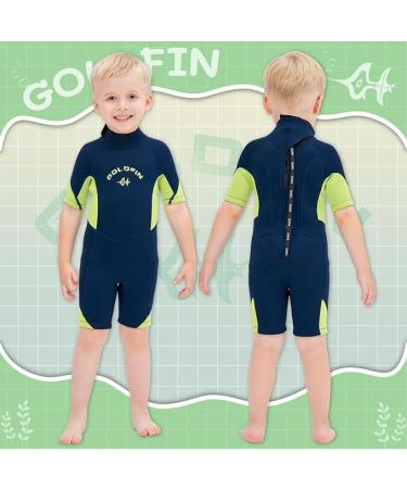Kids 3mm Neoprene Wetsuit for Boys and Girls - Back Zip  Keep Warm for Cold Water  Ideal for Paddleboarding  Snorkeling  Surfing  and Swimming - Buy Online on GoSupps.com