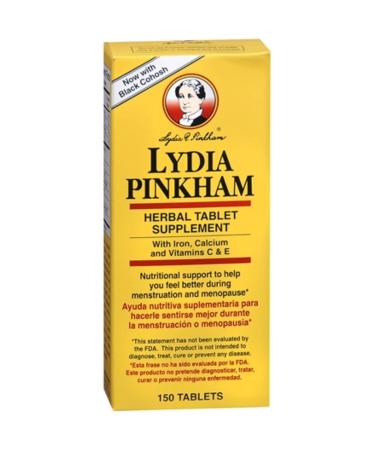 6pk - Lydia Pinkham 150 Tablets