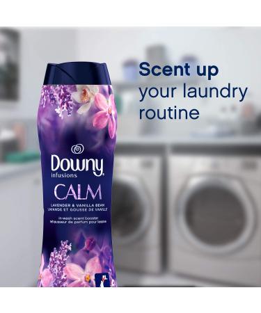 Downy Infusions Laundry Scent Booster Beads for Washer  Calm  Lavender & Vanilla Bean  26.5 Ounce - Buy Online on GoSupps.com
