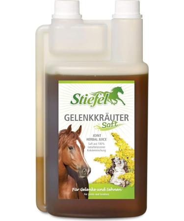 Stiefel Joint Herb Juice | 2 Pack | 2 x 1 Liter | Liquid Supplement for Horses | Support for Diet-Related Tendon and Joint Problems | No Dyes - Buy Online on GoSupps.com