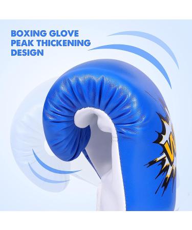 Kids Boxing Gloves - Cartoon Sparring Training Gloves for Ages 3-9 | Blue - Buy Online on GoSupps.com