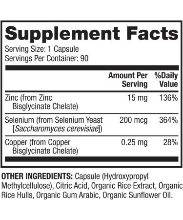 Buy Dr. Mercola Zinc Plus Selenium 90 Capsules - Boost Immunity & Antioxidant Support - Buy Online on GoSupps.com