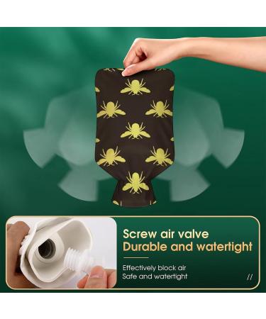 Buy Bee Silhouette Hot Water Bottle | Pain Relief & Foot Warmer | Rubber Hot Water Bag for Cold Therapy - Buy Online on GoSupps.com