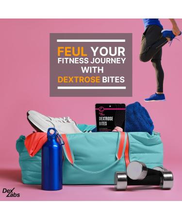 Dextrose Bites Cherry Pineapple | Dextrose Melts for Workouts | Glucose Tablets for Low Blood Sugar | 9 Servings (20g Each) | Pack of 03 - Buy Online on GoSupps.com