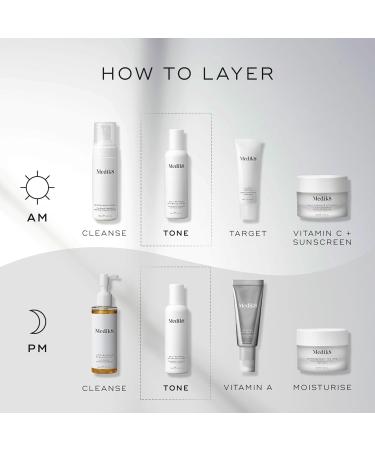 Medik8 Daily Refresh Balancing Toner Hydrating Skin Conditioner with Floral Waters 150ml - Buy Online on GoSupps.com