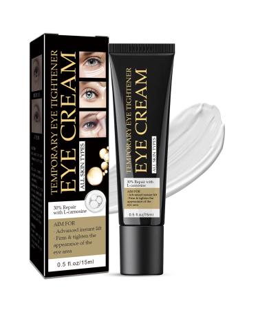 Eye Cream for Dark Circles and Puffiness Eye Repair Gel-Cream for Removing Eye Bags Fade Eye Lines & Refresh Your Skin 24 Hour Hydration for All Skin Types