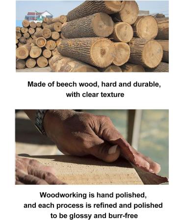 Massage Gua Sha Stick Tool - Wooden Scraping Stick for Muscle Relaxation & Meridian Dredging | Beauty Salon & Home Use - Buy Online on GoSupps.com