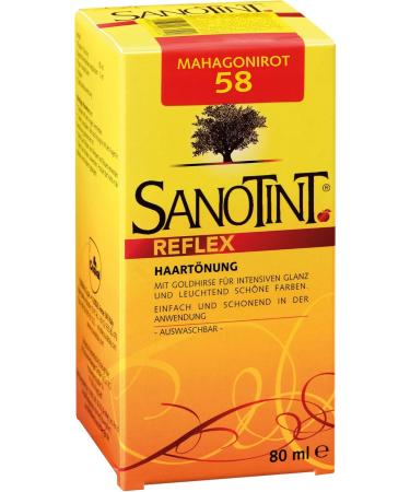  Sanotint SANOTINT Reflex Tint 58 Mahogany Red (80ml) - Buy Online on GoSupps.com