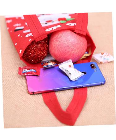 Healeved for Candies Favors Christmas Chocolate Party Bags Claus Santa Tote Pattern Cartoon Portable - Buy Online on GoSupps.com