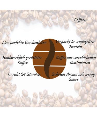 Coffeenes Cafe Grains 4 x 125 g - Assortiment Caf Grain 4 Saveurs - Coffret D gustation - Cafe en Grain Arabica - Coffret Cadeau Caf en Grains - Buy Online on GoSupps.com
