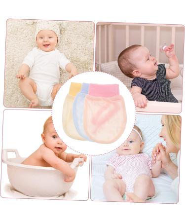 SOIMISS Baby Mittens Set | Thumb Guard for Kids | Infant Hand Gloves | 6-12 Months | 3 Pairs - Buy Online on GoSupps.com