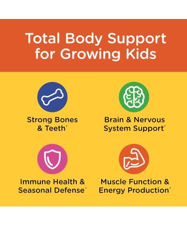 GNC Milestones Kids Premium Liquid Calcium+ Supplement Supports Healthy Growth & Development Strong Bones & Teeth for Kids 3 & Above Elderberry Flavor 30 Count - Buy Online on GoSupps.com