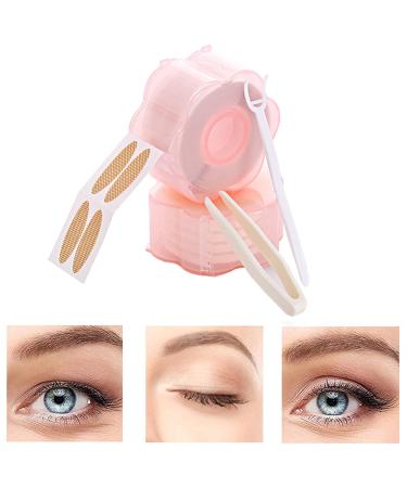 Btruely 1200 pieces slide tapes Double eyelid tape eyelid stripes invisible double loophola tape eyelid lifting without op waterproof eyelid adhesive lift (600 pieces c)