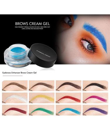 4D Hair Stroke Brow Stamp Brush - Ultra-thin Angled Eyebrow Tool (Black) - Buy Online on GoSupps.com