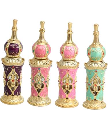AOKWAWALIY Decorative Bottle Perfume Bottle Oil Roller Container Car Essential Oils Essential Oil Perfume Bottle Made of Glass Perfume Bottle for Women Wedding Decorate Small Bottle Antique - Buy Online on GoSupps.com