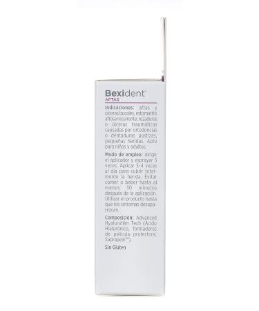 Bexident Aftas Spray 15ml - Fast Relief for Mouth Ulcers | Buy Internationally - Buy Online on GoSupps.com