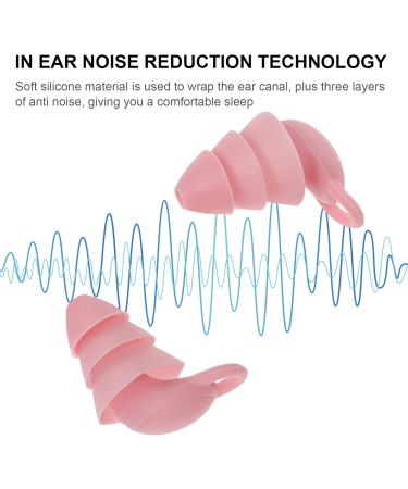 Anti-Noise Earplugs for Sleeping | Sound Insulation Earplugs - Noise Canceling Pink Earplugs for Students & Dormitories | International Shipping Available - Buy Online on GoSupps.com