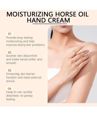 Horse Oil Moisturizing Anti-Dryness Hand Cream Horse Oil Moisturizing Anti-Dryness Hand Cream Horse Oil Moisturizing Hand Cream (3pcs) - Buy Online on GoSupps.com