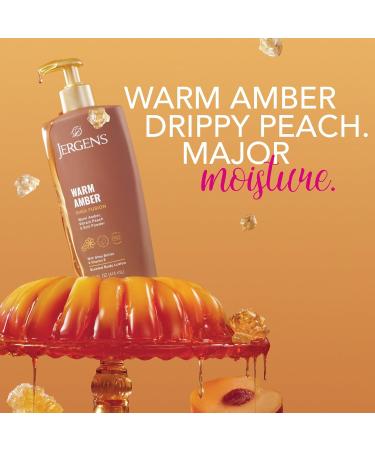 Jergens Shea Fusion Warm Amber Body Lotion Moisturizer with Shea Butter & Vitamin E 14 Fl Oz - Buy Online on GoSupps.com