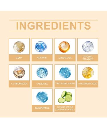 Revitalizing Eye Cream For Tired Eyes - Hydrating Formula To Brighten Smooth & Refresh Delicate Eye Area(3pcs) 1 Count (Pack of 1) - Buy Online on GoSupps.com