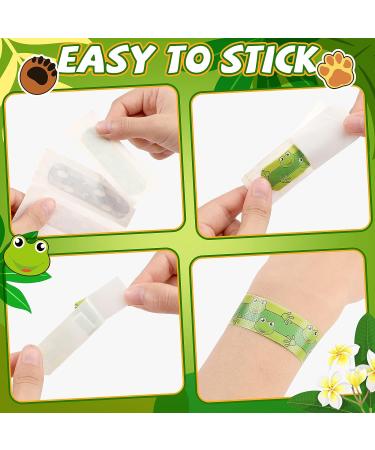 Kids Cartoon Bandages: 360 Pcs Cute Animal Adhesive Children Bandages - Waterproof, Flexible & Breathable for Cuts, Scrapes, Burns - Bulk Pack - Buy Online on GoSupps.com
