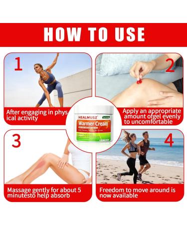 50 ml Cr me Chauffante D contractant Musculaire Cr me Articulations et Muscles Chauffante Massage par Extr mit s froides et rapidement douleurs articulaires musculaires - Buy Online on GoSupps.com