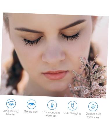 POPETPOP 1 Set Eyelash Tester Eyelash Heated Curler Warm Eyelash Curler The Lash Tool Heated Lash Curler Beauty Tool Lash Tools White Charging Eyelash Curler Heating Abs Eyelash Tool - Buy Online on GoSupps.com