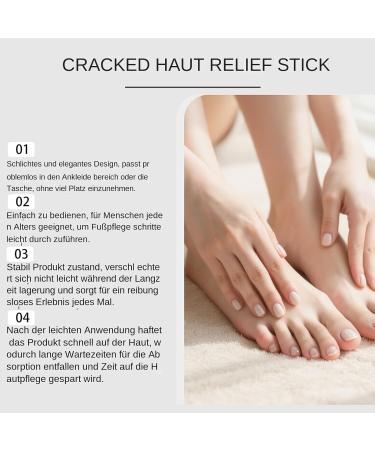  Generisch Foot Cream Stick | 30g Foot Moisturizer - for Knees Elbows Hands Rounds Men Women Mother Dad Grandparents Home - Buy Online on GoSupps.com
