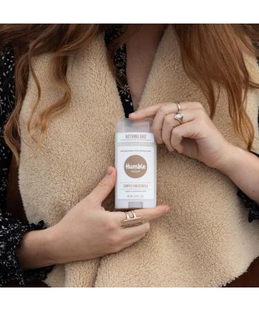 HUMBLE BRANDS Aluminum-Free Deodorant Vegan and Cruelty- free Formulated for Sensitive Skin Simply Unscented 2.5 Ounce (Pack of 3) Simply Unscented 2.5 Ounce (Pack of 3) - Buy Online on GoSupps.com