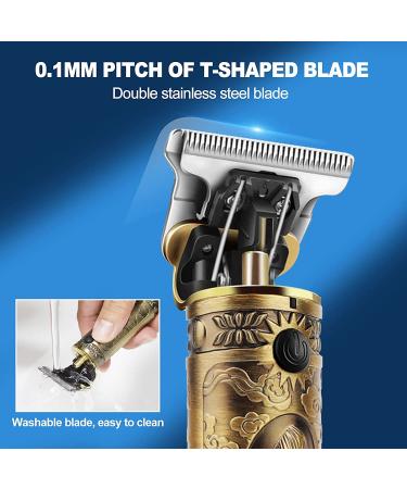 Professional Cordless Hair Clippers for Men - Rechargeable Beard Trimmer with LED Display - Buy Online on GoSupps.com