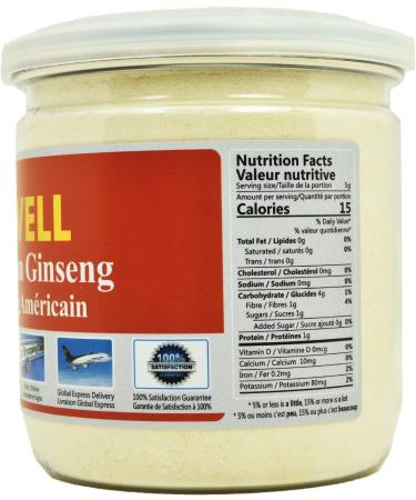 Vigorwell Premium 5-Year Pure American Ginseng Powder (150G/5.3OZ X 6 Bottles)-Value Pack Save 15% - Buy Online on GoSupps.com