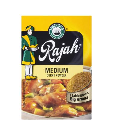 Rajah Medium Curry Powder, 3.53oz, 100g (1 Pack)
