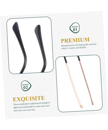 Kalafina 3 Pairs Glasses Tape Replacement Bars - Durable Screwdriver & Temple Replacement for Men & Women - Buy Online on GoSupps.com