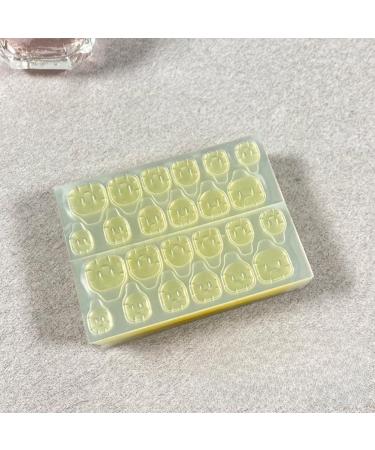 Ultra-Thin Jelly Gel Manicure Stickers - High Viscosity Removable Double-Sided Wearable Fake Nails