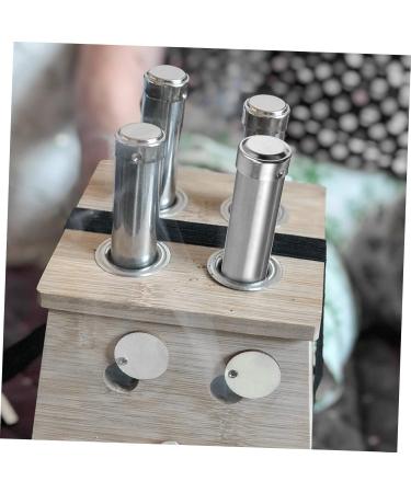 CLISPEED 5pcs Moxa Pusher Set - Moxibustion Box & Facial Massager - Magnetic Burner & Stainless Steel Oven for Relaxation & Wellness - Buy Online on GoSupps.com