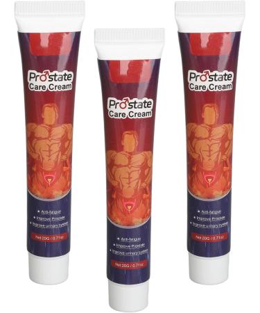 Prostate Cream for Prostatitis Relief | Reduces Inflammation & Urine Problems | 20g (3 Pack) - Buy Online on GoSupps.com