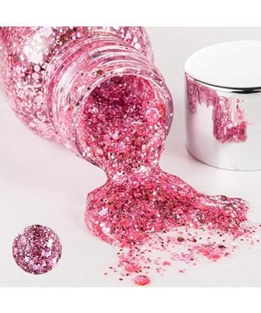  ulapithi Long-lasting Shimmering Body Gel Long-lasting Sparkling Cream Eyeshadow Lips Nails Hair Paint Glitter - Sparkling Women's Cosmetic Gifts for Friends - Buy Online on GoSupps.com