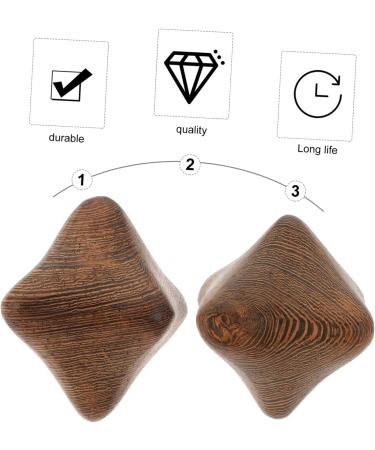 KOMBIUDA 2pcs Wenge Health Ball Tool - Walking Aid Massager & Decorative Handball for Middle Age - Buy Online on GoSupps.com