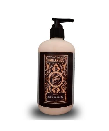 Brillar Bath House Juniper Berry Scented Shimmering Body Lotion 12 Oz
