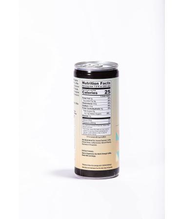 Culturi Organic Canned Espresso - All Natural Non-GMO Cold Brew - Preservative Free Black Coffee - 12 Pack of Cans - Buy Online on GoSupps.com